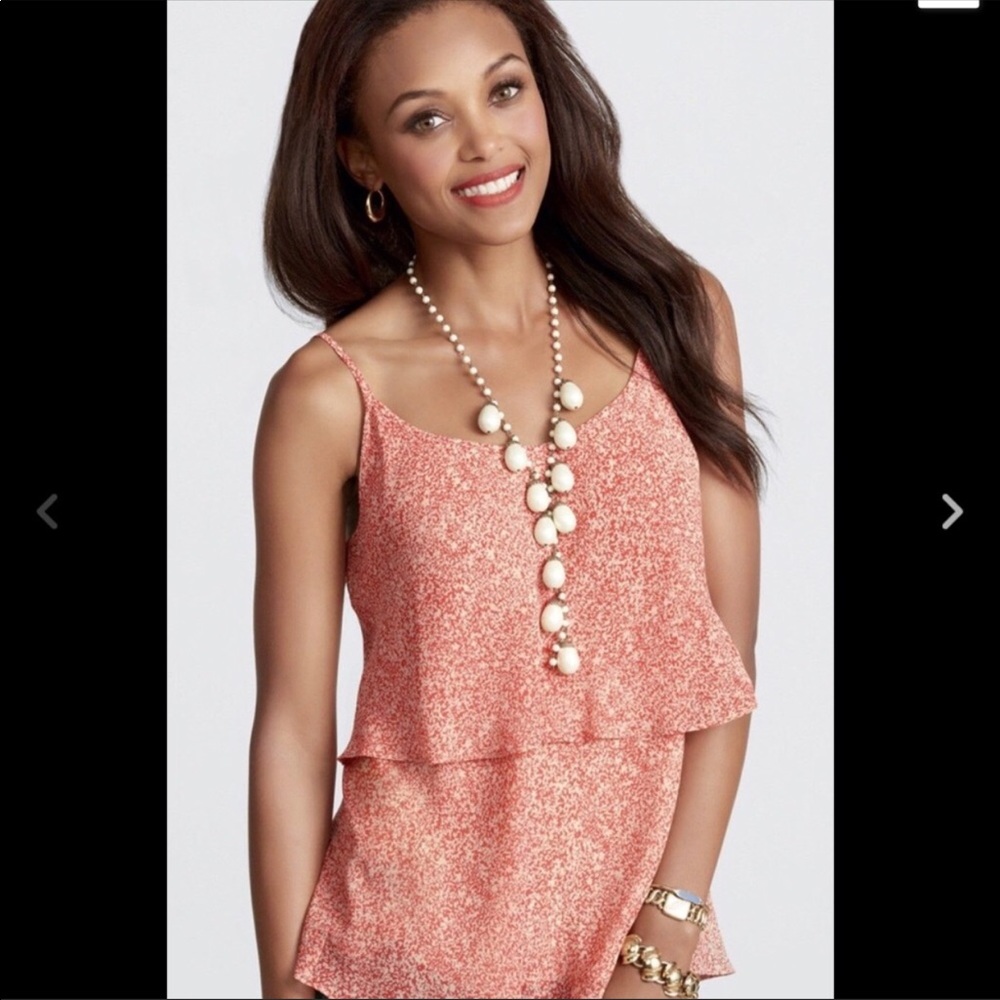 Layered Cabi swing top camisole